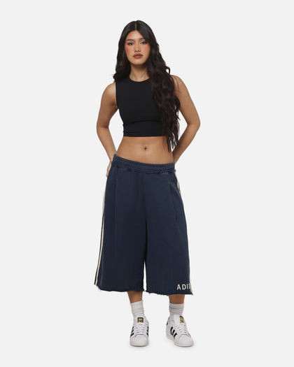 Adidas Originals Long Sweat Shorts Night Indigo
