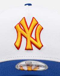 New Era New York Yankees 'Summertime' 9FORTY A-Frame Snapback White/Royal
