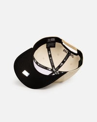 New Era Manly Warringah Sea Eagles 'Chrome Black' 9FORTY A-Frame Snapback White/Black