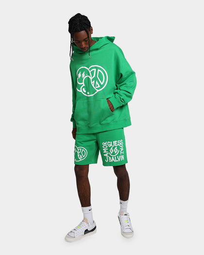 GUESS Originals X J Balvin Paz Hoodie Vip Green