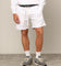 Carré Blanc Classic Sweat Shorts White