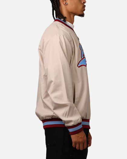 New Era Philadelphia Phillies Sports Classics Pullover Windbreaker Stone/OTC