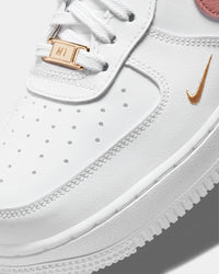 Nike Women's Air Force 1 '07 Essential White/Rust Pink