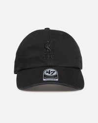 47 Brand Liverpool Football Club 47 Clean Up Strapback Black/Black