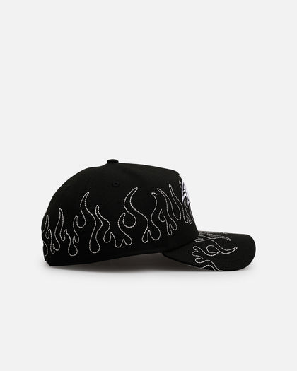 New Era Baltimore Ravens 'Outline Flames' 9FORTY A-Frame Snapback Black