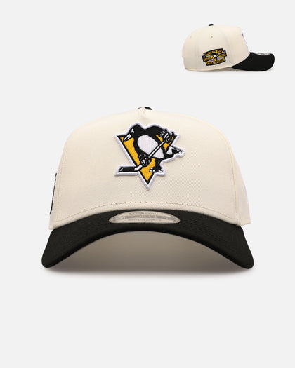 New Era Pittsburgh Penguins 'Team Color Visor' 9FORTY A-Frame Snapback Chrome/Official Team Color