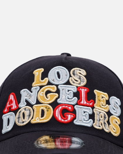 New Era Los Angeles Dodgers 'Fabric Shop' 9FORTY A-Frame Snapback Navy