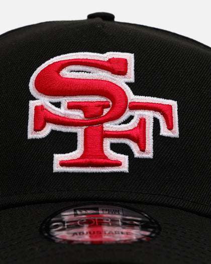 New Era San Francisco 49ers 'Black And Pink' 9FORTY A-Frame Snapback Black/Pink