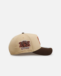 New Era San Diego Padres 'Vintage' 9FORTY A-Frame Snapback Vegas Gold
