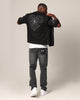Saint Morta Lovely Bones Short Sleeve Linen Shirt Black