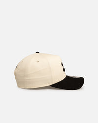 New Era North Queensland Cowboys 'Chrome Black' 9FORTY A-Frame Snapback White/Black