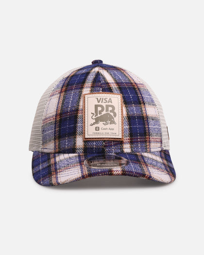 New Era x Red Bull Racing Visa Cards 'Austin GP Collection' 9FORTY A-Frame Trucker Snapback Dark Blue