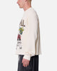 MNML Criminal Long Sleeve Thermal Shirt White
