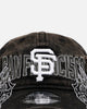 New Era San Francisco Giants 'Tribal' Classic Casual Strapback Washed Black