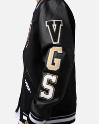 Pro Standard Vegas Golden Knights Wool Varsity Jacket Black