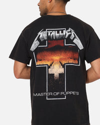 Metallica Master Of Puppets T-Shirt Black Wash