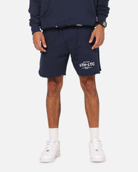 Saint Morta Athltc Sweat Shorts Dark Royal