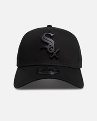 New Era Chicago White Sox "Black Metal Badge" 9Forty A-Frame Snapback Black