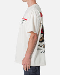 MNML Western Front T-Shirt Off White