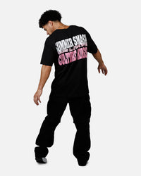 Summer Smash Line Up Vintage T-Shirt Washed Black