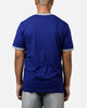 New Era Los Angeles Dodgers Throwback V-Neck T-Shirt Royal Blue