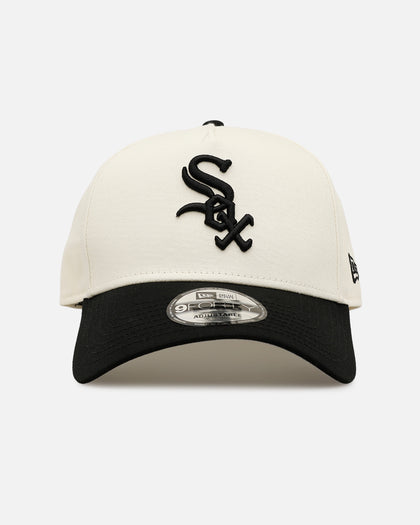 New Era Chicago White Sox 'Easy Chrome Black' 9FORTY A-Frame Snapback Chrome/Black