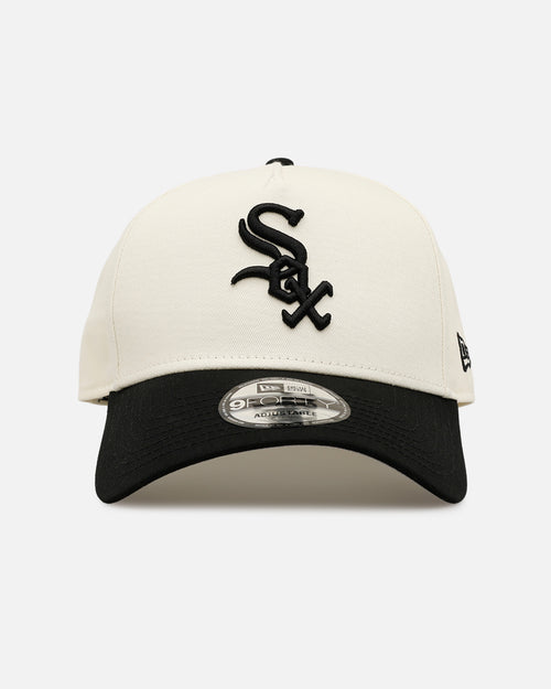 New Era Chicago White Sox 'Easy Chrome Black' 9FORTY A-Frame Snapback Chrome/Black