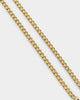 Saint Morta 3mm Micro Cuban Chain Gold