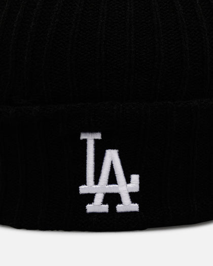 47 Brand Los Angeles Dodgers Harbor Cuff Knit Beanie Black