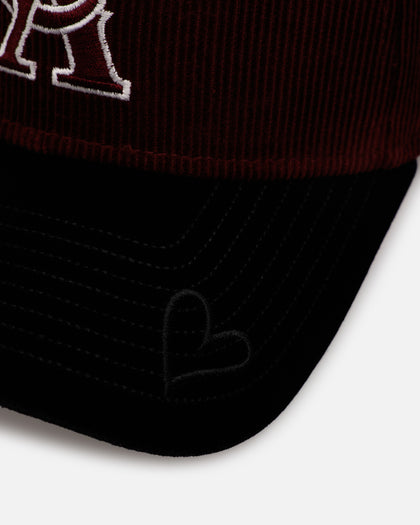 New Era California Angels 'Certified Lover 2.0' 9FORTY A-Frame Snapback Maroon