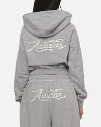 GFX Zip Track Top Medium Grey Heather