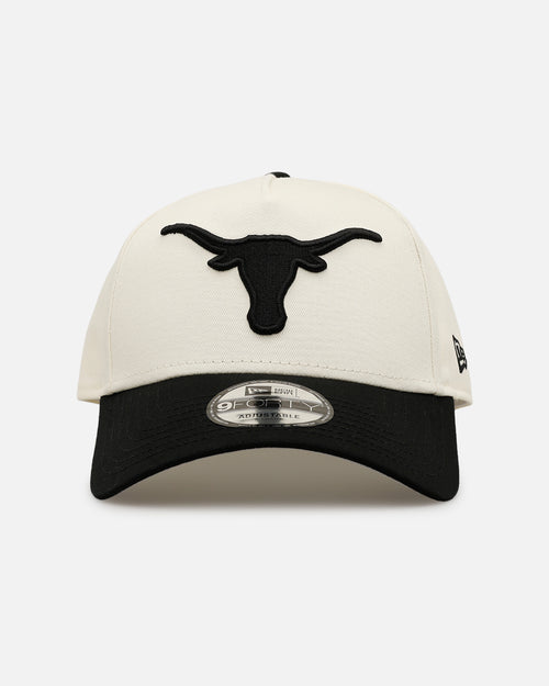 New Era Texas Longhorns 'Easy Chrome Black' 9FORTY A-Frame Snapback Chrome/Black
