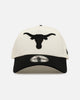 New Era Texas Longhorns 'Easy Chrome Black' 9FORTY A-Frame Snapback Chrome/Black