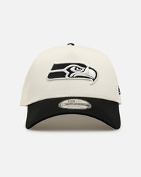 New Era Seattle Seahawks 'Easy Chrome Black' 9FORTY A-Frame Snapback Chrome/Black