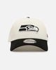 New Era Seattle Seahawks 'Easy Chrome Black' 9FORTY A-Frame Snapback Chrome/Black