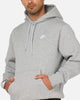Nike Club Pullover Fleece Hoodie Dark Grey Heather