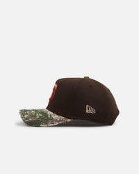 New Era Minnesota Twins 'Great Outdoors' 9FORTY A-Frame Snapback Brown/Camo