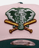 New Era Oakland Athletics 'Pink Crown' 9FORTY A-Frame Snapback Pink