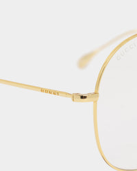 Gucci GG1479S-001 Glasses Gold