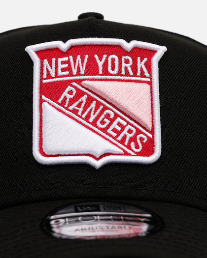 New Era New York Rangers 'Black And Pink' 9FORTY A-Frame Snapback Black/Pink