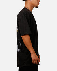 Culture Kings Snake Eyes T-Shirt Black Acidwash