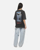 Criminal Damage Londons Calling T-Shirt Washed Grey