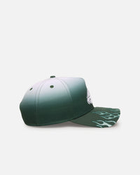 New Era Philadelphia Eagles 'Sundyed Flames' 9FORTY A-Frame Snapback Pine Green