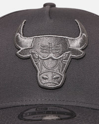 New Era Chicago Bulls 'Tonal Graphite' 9FORTY A-Frame Snapback Graphite