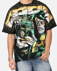 73Studio Marvel Doctor Doom All Over Print T-Shirt Black