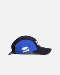 X-Large Football Camp Cap Black/Blue