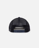 New Era New York Yankees 'Puff Print' Pre-Curved Golfer Trucker Snapback Navy