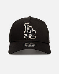 New Era Los Angeles Dodgers 'Pearl Bobble' 9Forty A-Frame Snapback Black