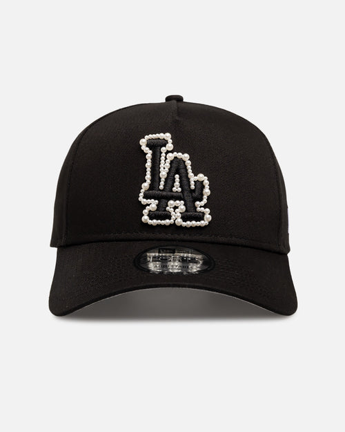 New Era Los Angeles Dodgers 'Pearl Bobble' 9Forty A-Frame Snapback Black