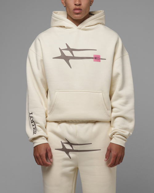 Loiter Hybrid Premium Hoodie Beige